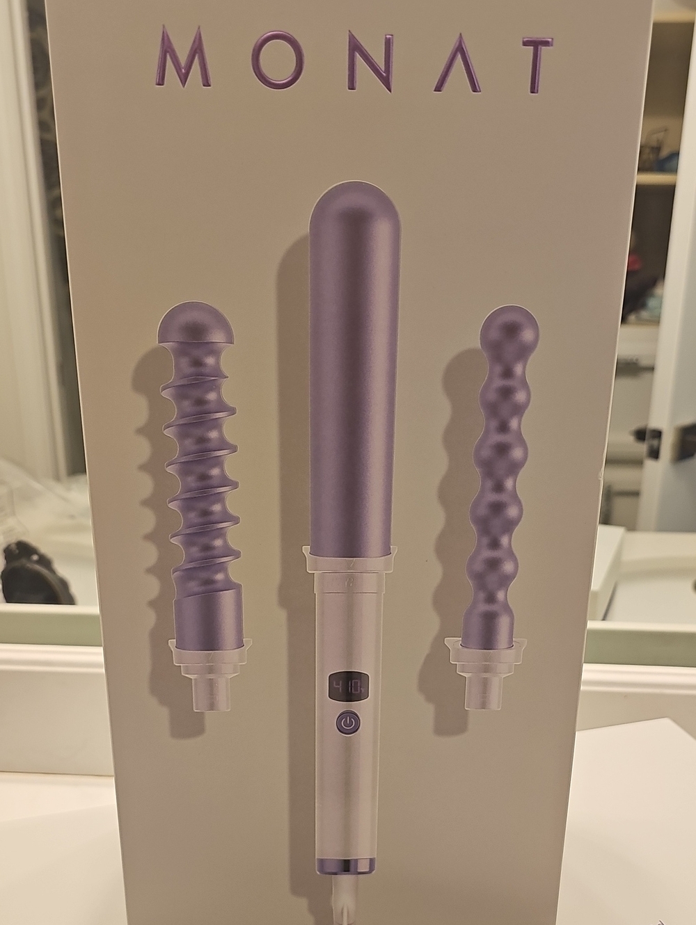 Purple Interchangeable Styling Wand Set